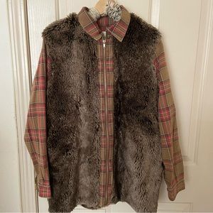 ARTISAN DE LUXE Flannel fur shirts jackets